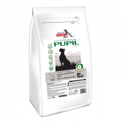 PUPIL PREMIUM ADULT MEDIUM&LARGE BOGATA W JAGNIĘCINĘ I RYŻ 3 KG